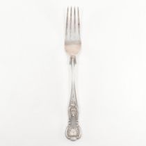 EARLY EDWARDIAN HALLMARKED SILVER FORK