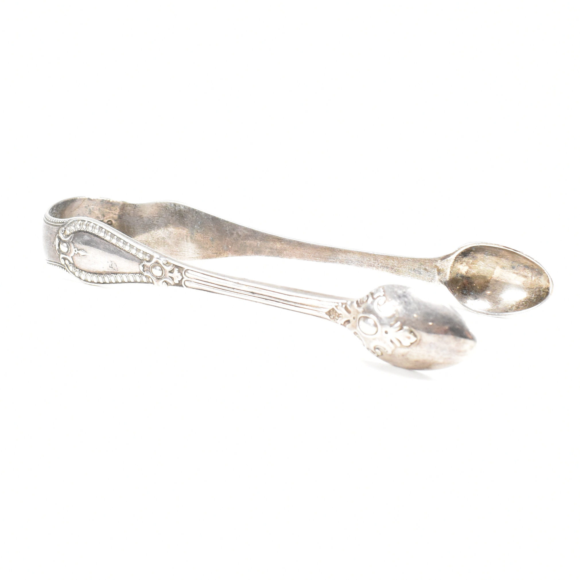 VICTORIAN & GEORGE IV HALLMARKED SILVER SUGAR TONGS - Image 5 of 13