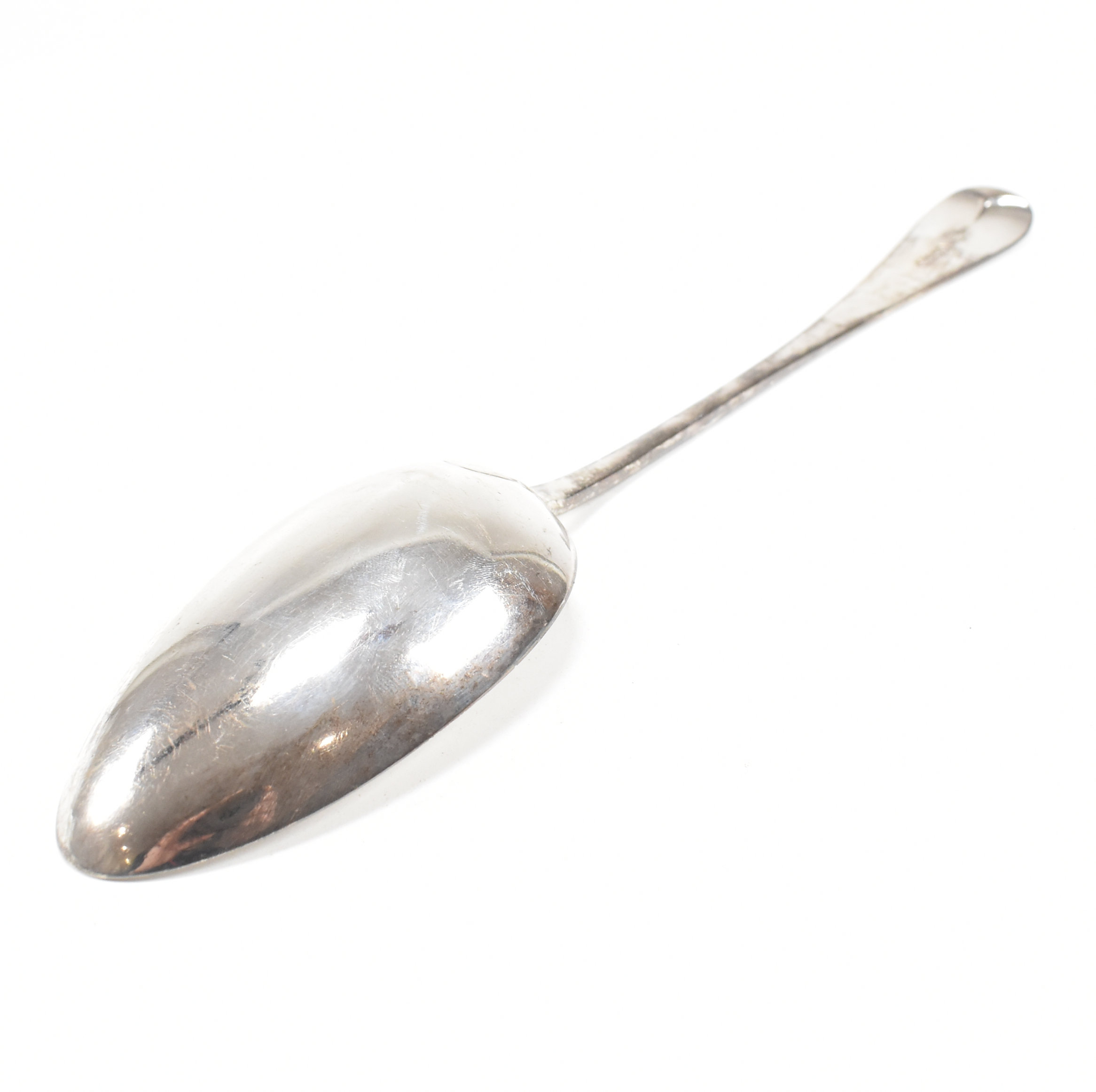 VICTORIAN HALLMARKED SILVER SERVING SPOON - Image 5 of 8