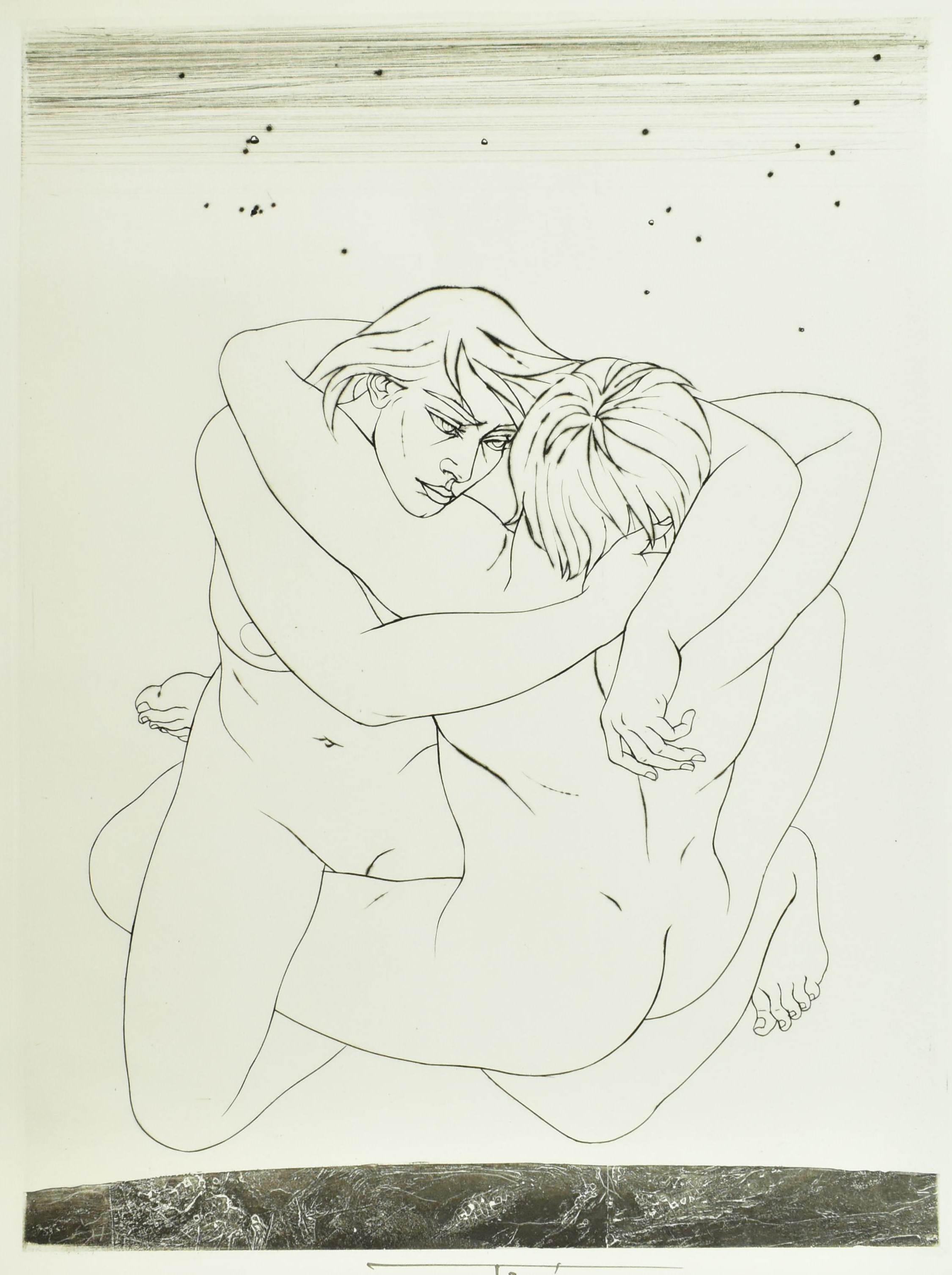 PIERRE-YVES TREMOIS - UNTITLED, ETCHING - Image 2 of 5