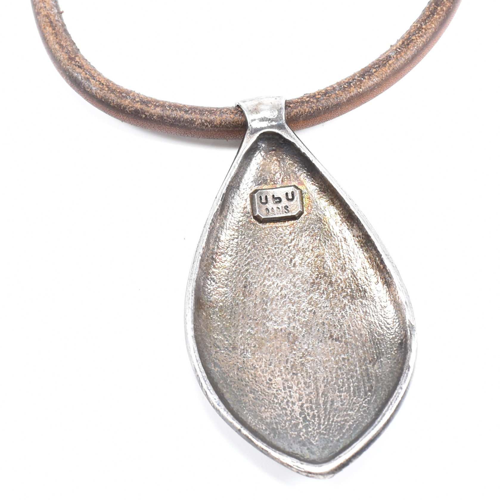 CONTEMPORARY UBU PARIS NECKLACE & ALPACA MOTHER OF PEARL BUCKLE - Image 6 of 9