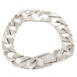 925 SILVER CUBAN LINK CHAIN BRACELET