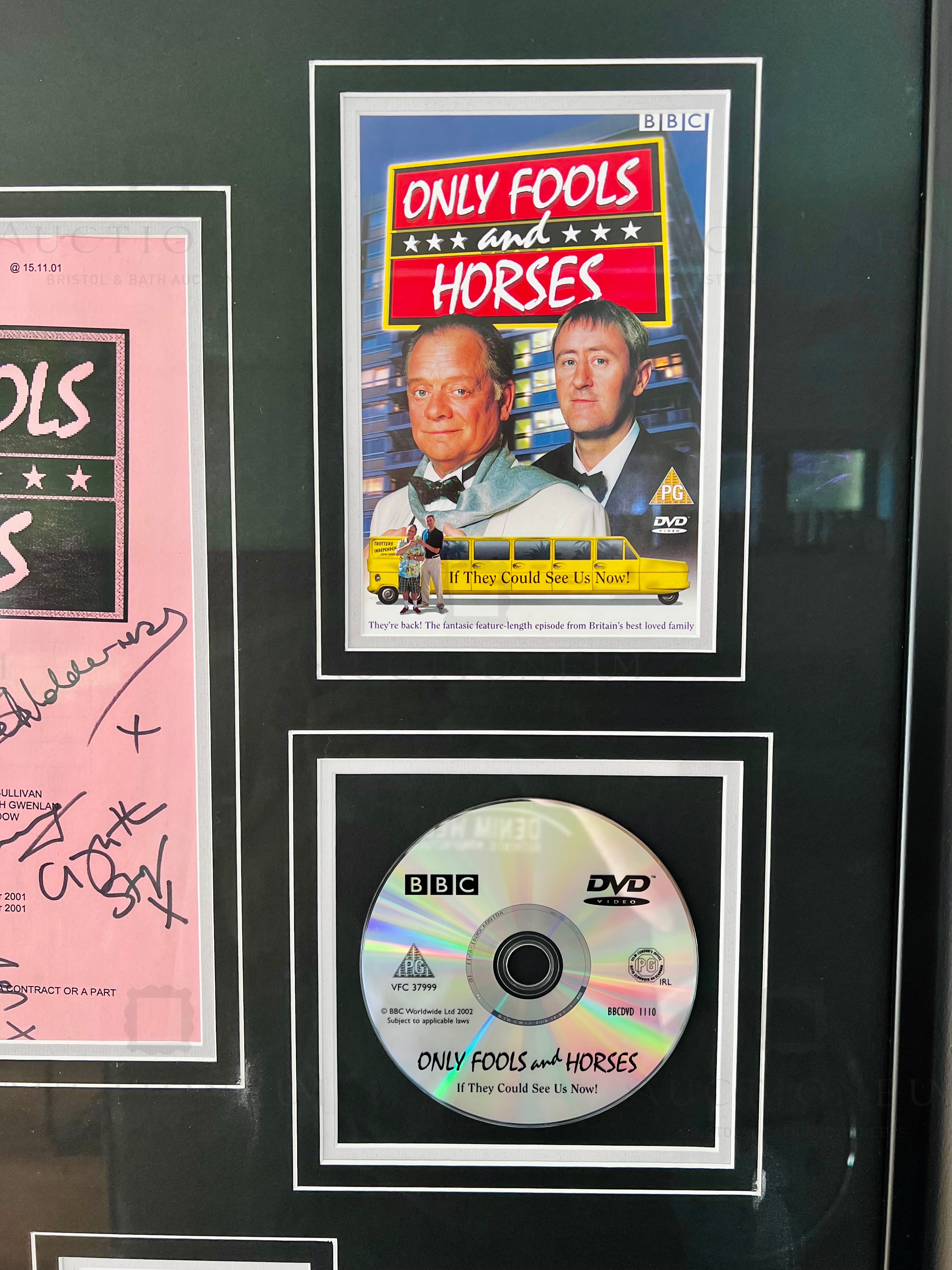 ONLY FOOLS & HORSES - IF THEY COULD SEE US NOW - ORIGINAL SIGNED SCRIPT - Image 5 of 5