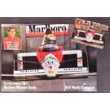 FORMULA ONE - AYRTON SENNA (D.1994) - SIGNED POSTER