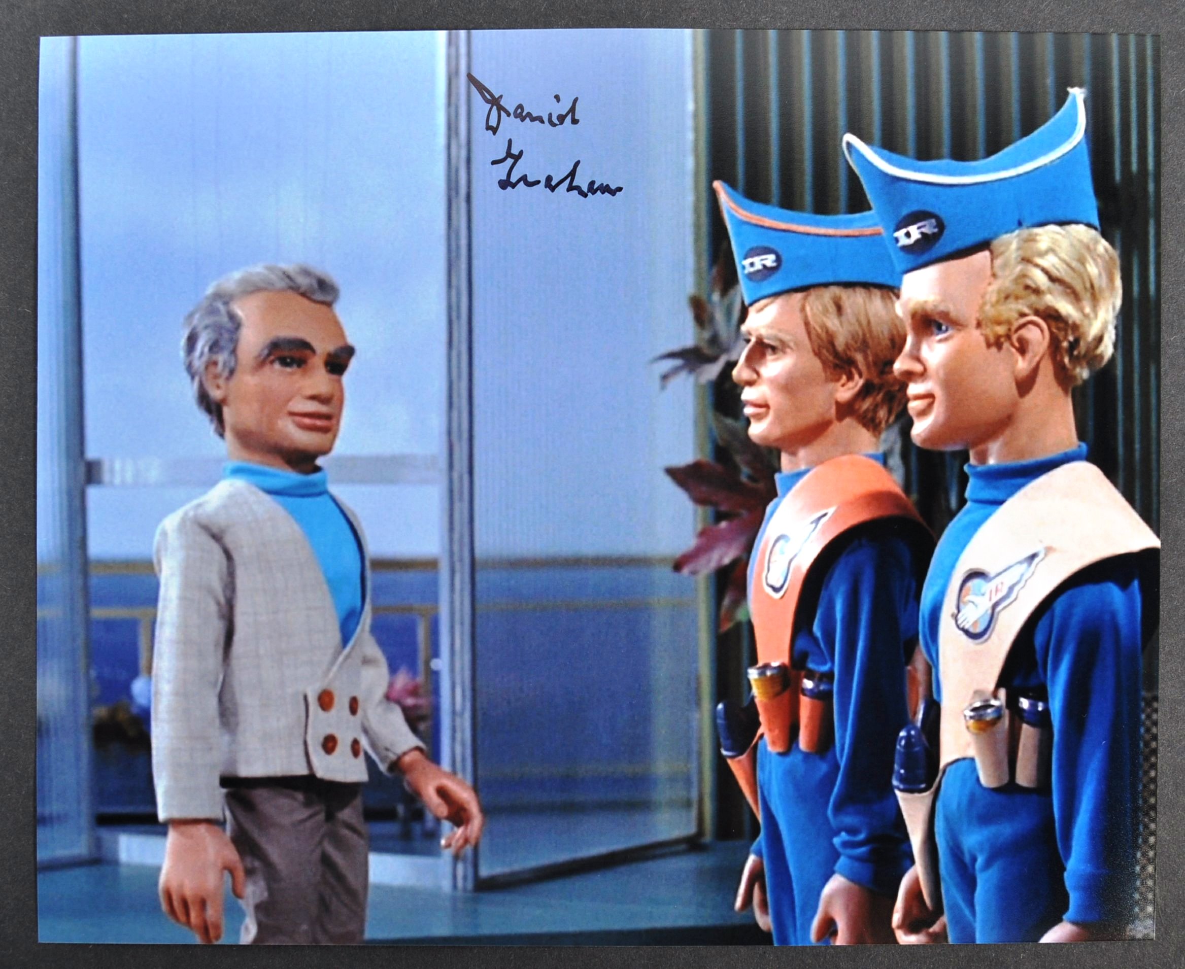 THUNDERBIRDS - DAVID GRAHAM - AUTOGRAPHED 8X10" PHOTO