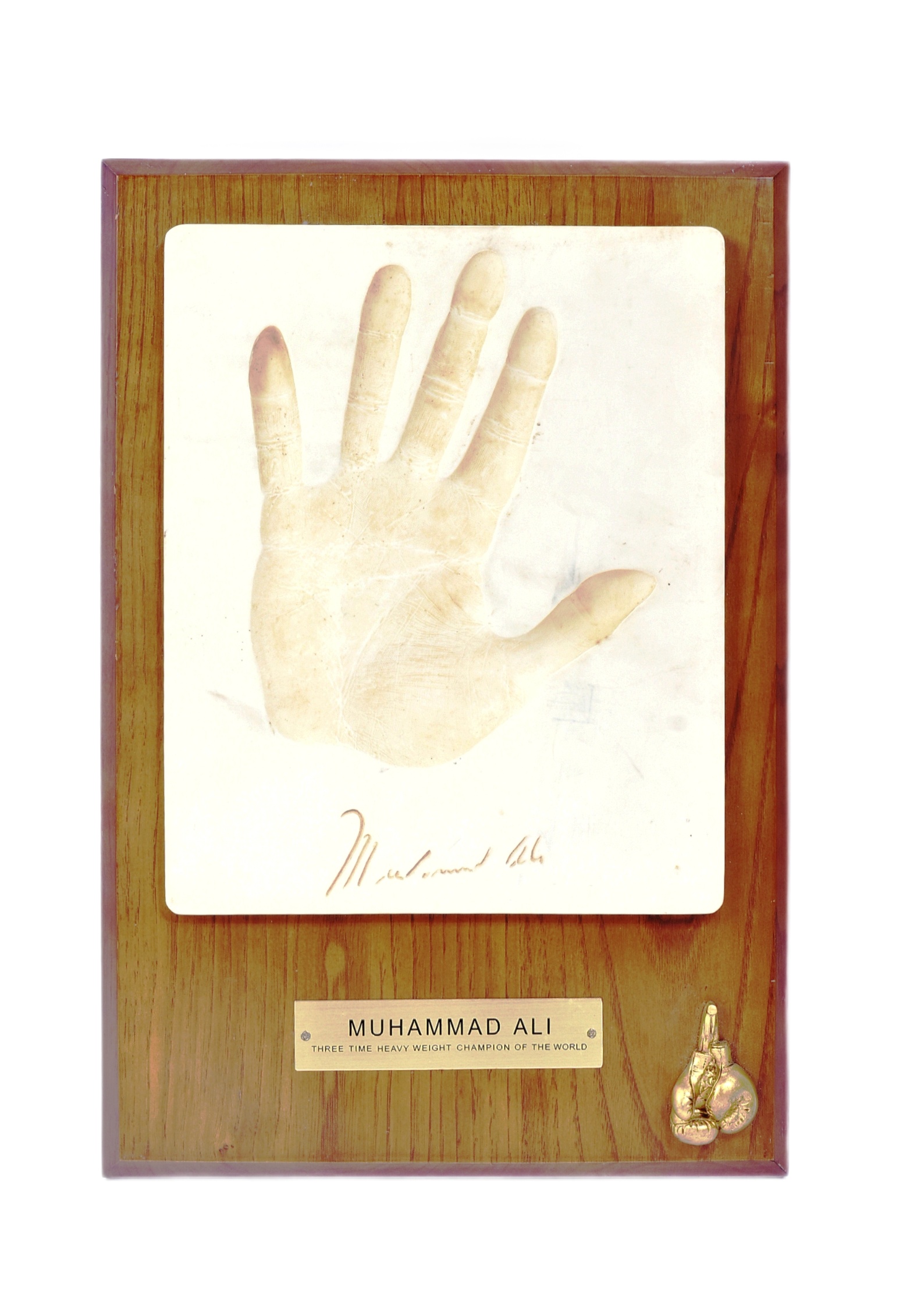 MUHAMMAD ALI - SILK ROAD GIFTS - LIFESIZE HAND CAST