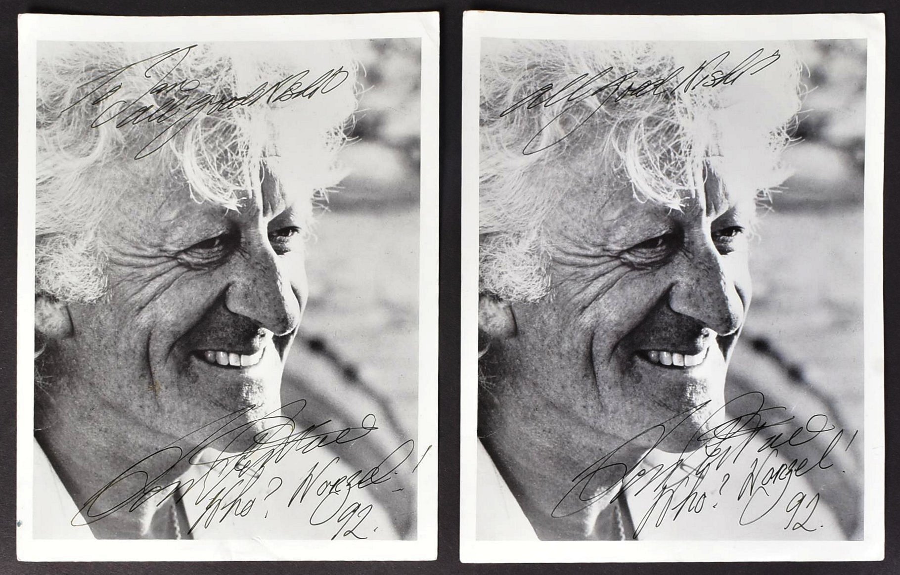 DOCTOR WHO - JON PERTWEE - SIGNED 8X10" PHOTOGRAPHS