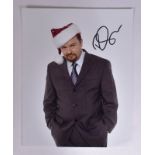 THE OFFICE - RICKY GERVAIS - AUTOGRAPHED 8X10" COLOUR PHOTOGRAPH