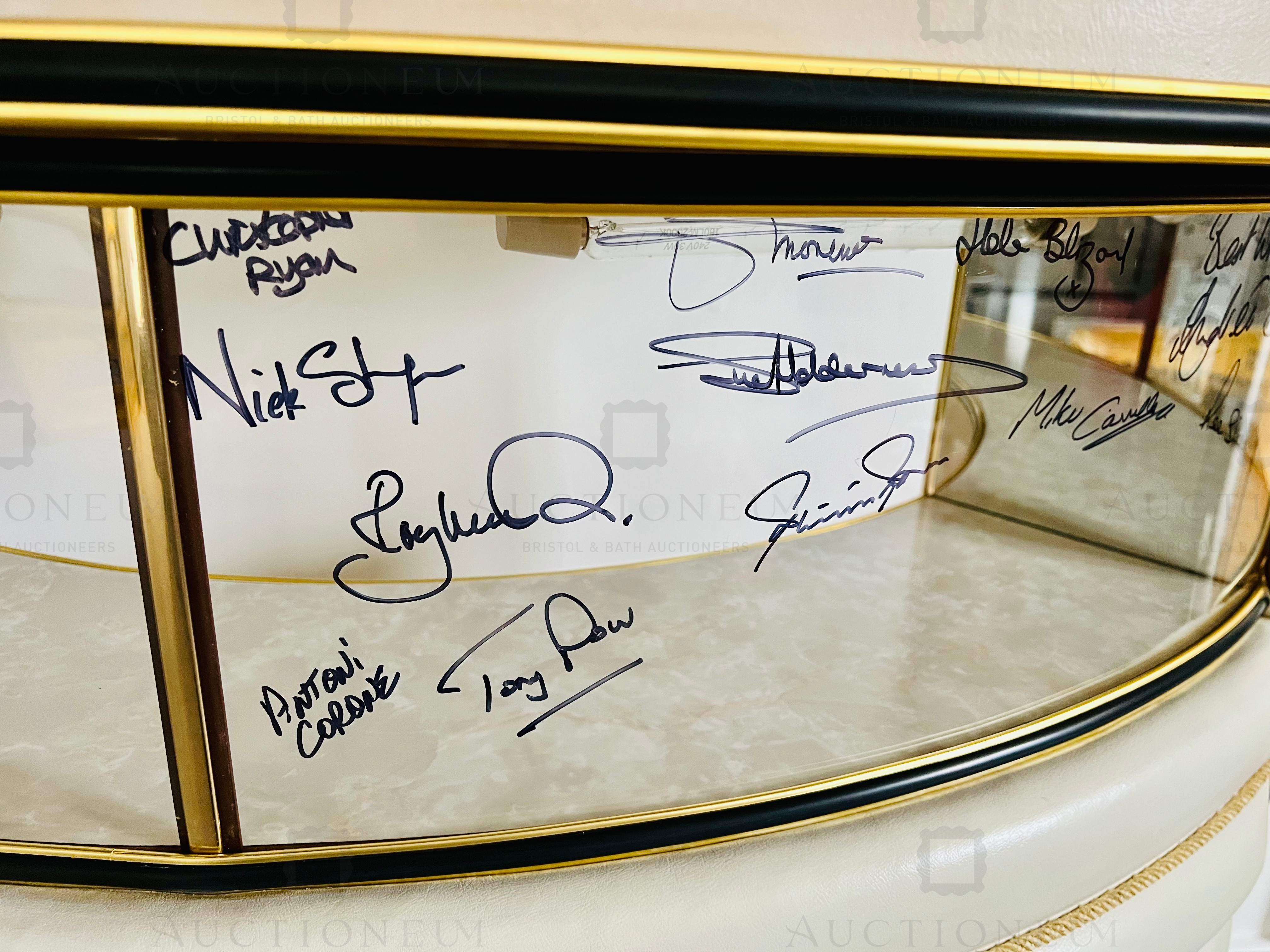 ONLY FOOLS & HORSES - DEL'S COCKTAIL BAR - SIGNED BY DAVID JASON & CAST - Image 3 of 14