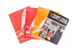 THE BIG STAR SHOW - COLLECTION OF ORIGINAL 1960S PROGRAMMES