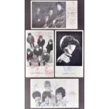 1960S MUSIC - AUTOGRAPHS - THE CRUISERS, CLAYTON SQUARES ETC