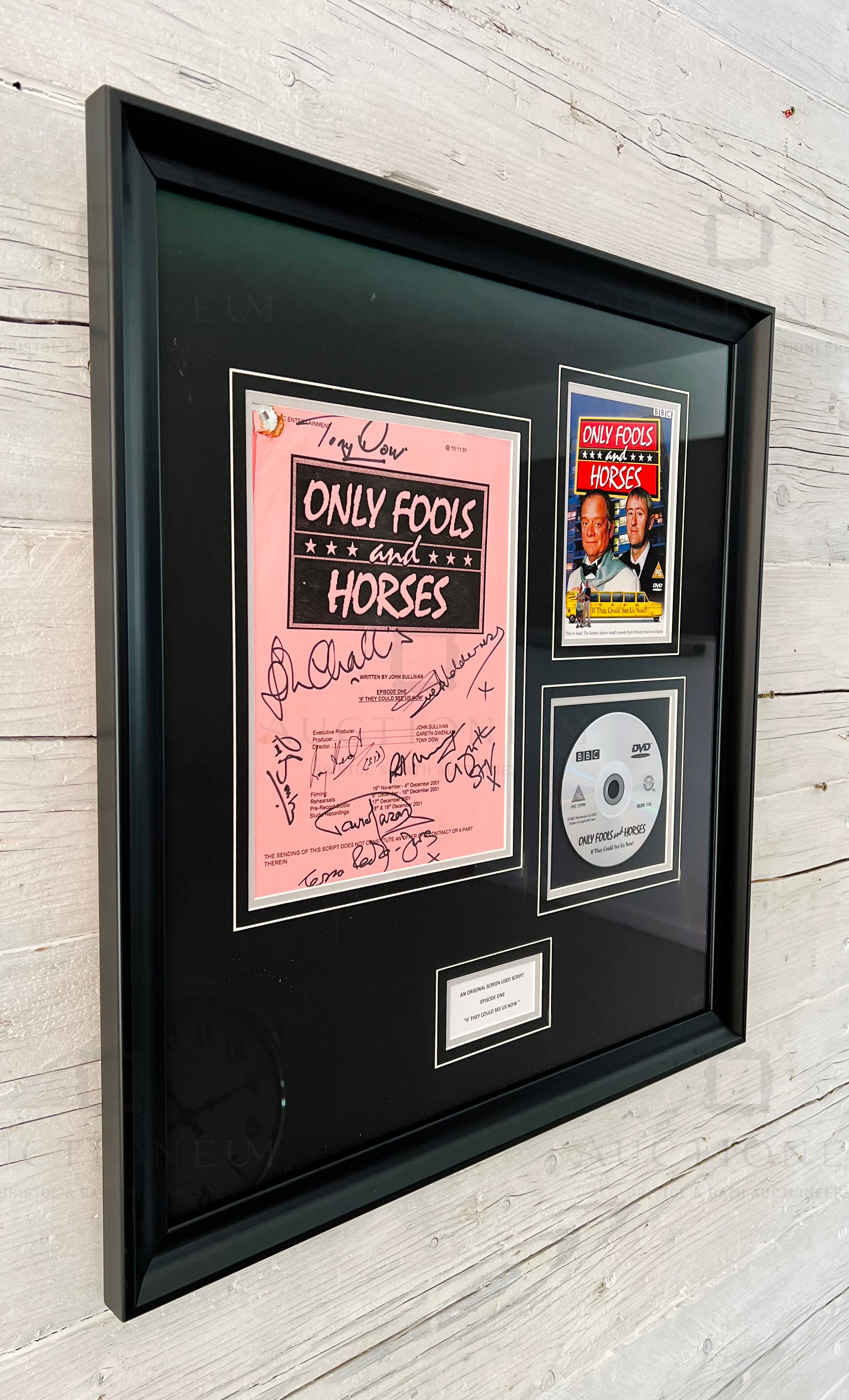 ONLY FOOLS & HORSES - IF THEY COULD SEE US NOW - ORIGINAL SIGNED SCRIPT - Image 3 of 5