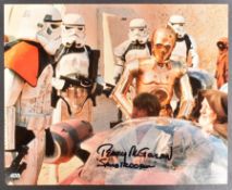 STAR WARS - TERRY MCGOVERN (STORMTROOPER) - TOPPS AUTHENTIC SIGNED 8X10"