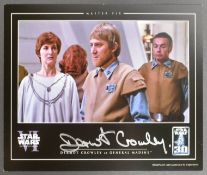 STAR WARS - DERMOT CROWLEY - OFFICIAL PIX SIGNED 8X10" PHOTO