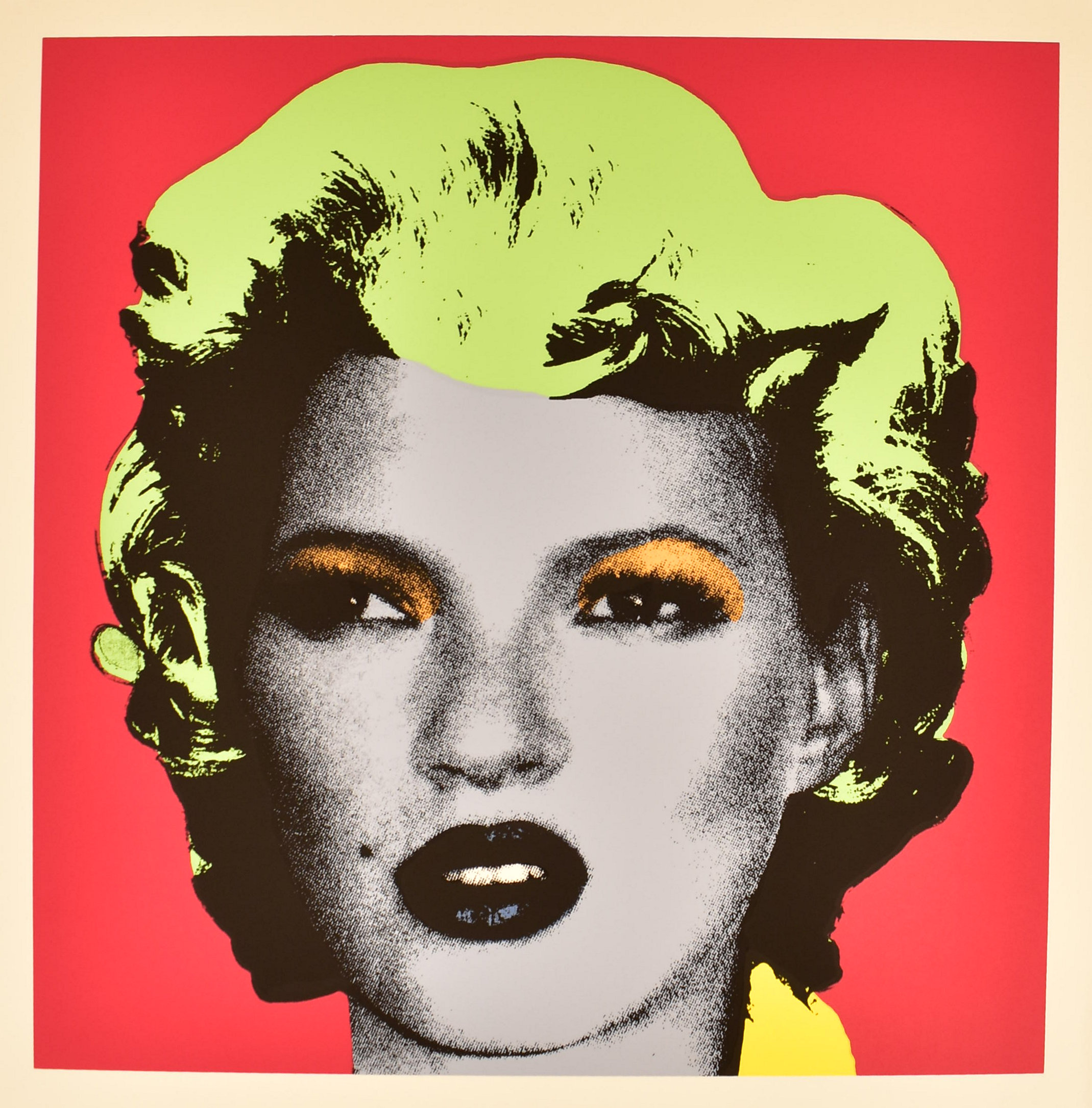 WEST COUNTRY PRINCE - KATE MOSS - RED PRINT