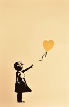 WEST COUNTRY PRINCE - GIRL WITH A BALLOON - GOLD