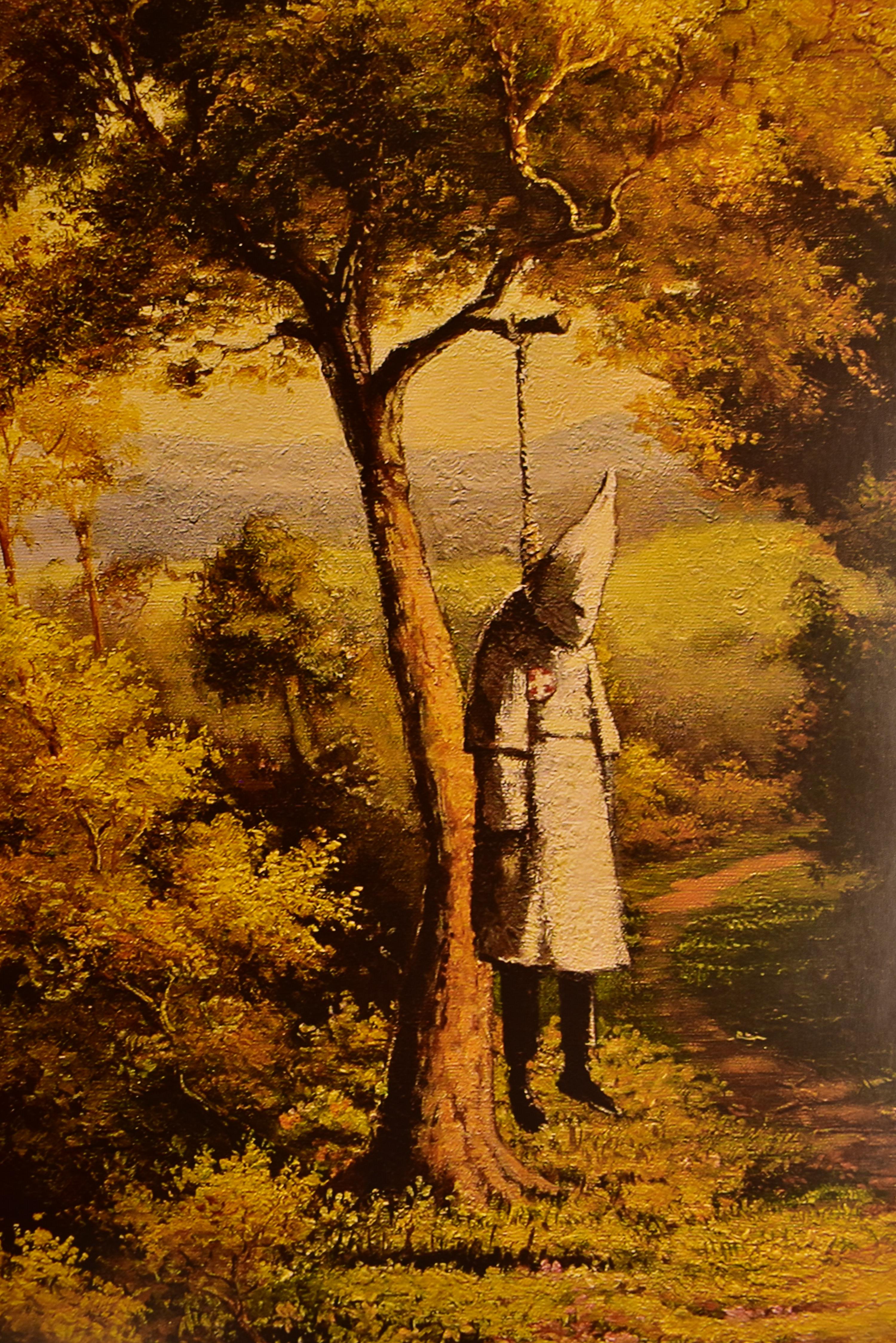 BANKSY - BANKSY VS BRISTOL MUSEUM KLANSMAN EXHIBITION POSTER - Image 3 of 4