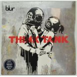 BLUR - THINK TANK, 2003 - RE-ISSUE - COVER ART WORK BY BANKSY