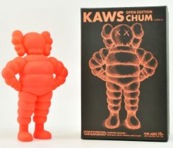 KAWS - ORANGE CHUM 20TH ANNIVERSARY FIGURE/SCULPTURE