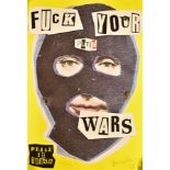 JAMIE REID - FUCK YOUR PUTIN WARS - INKJET PRINT