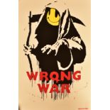 WEST COUNTRY PRINCE - WRONG WAR - SCREEN PRINT ON PAPER