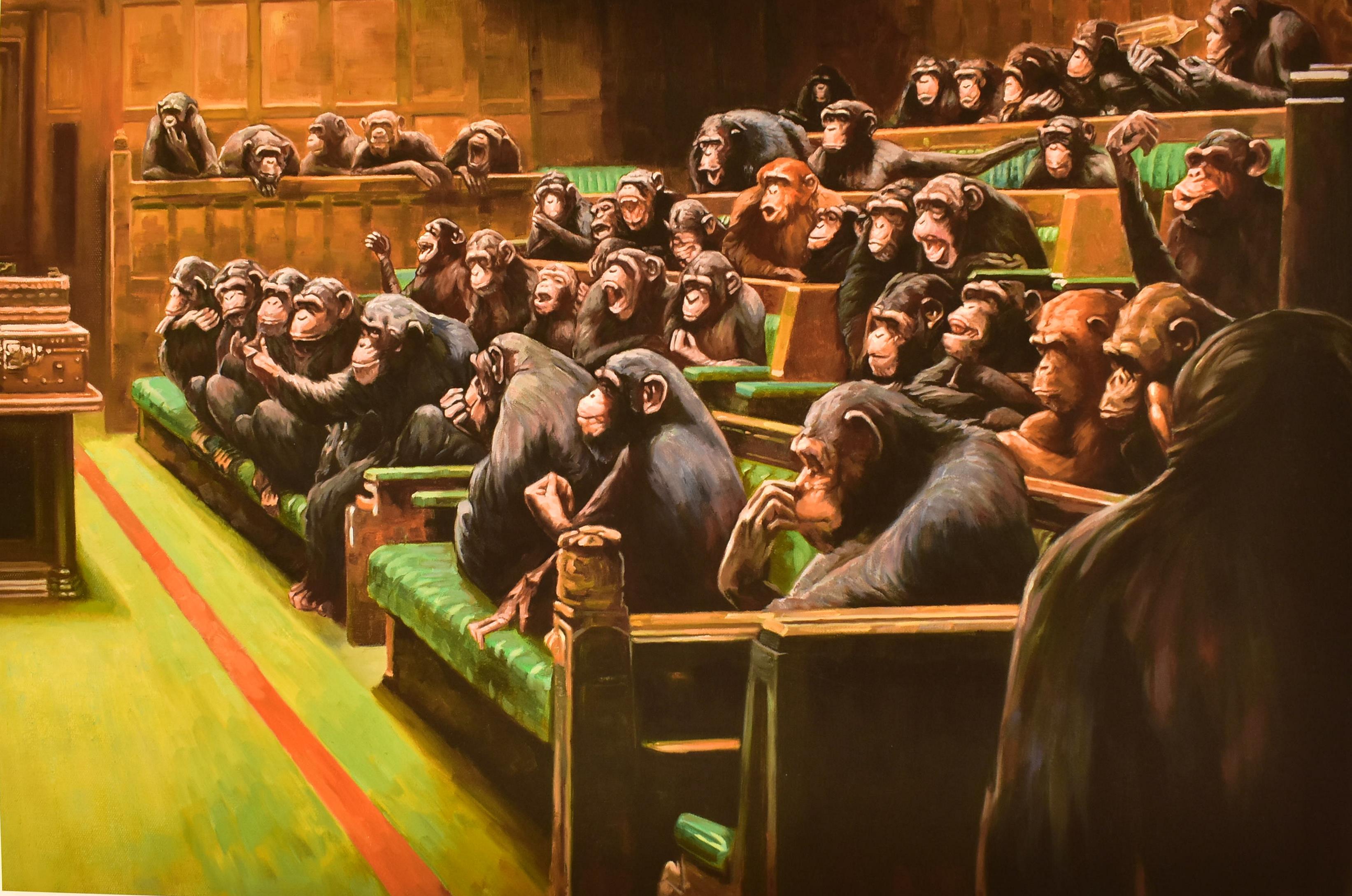 MASON STORM - MONKEY PARLIAMENT - GICLEE PRINT (2022)