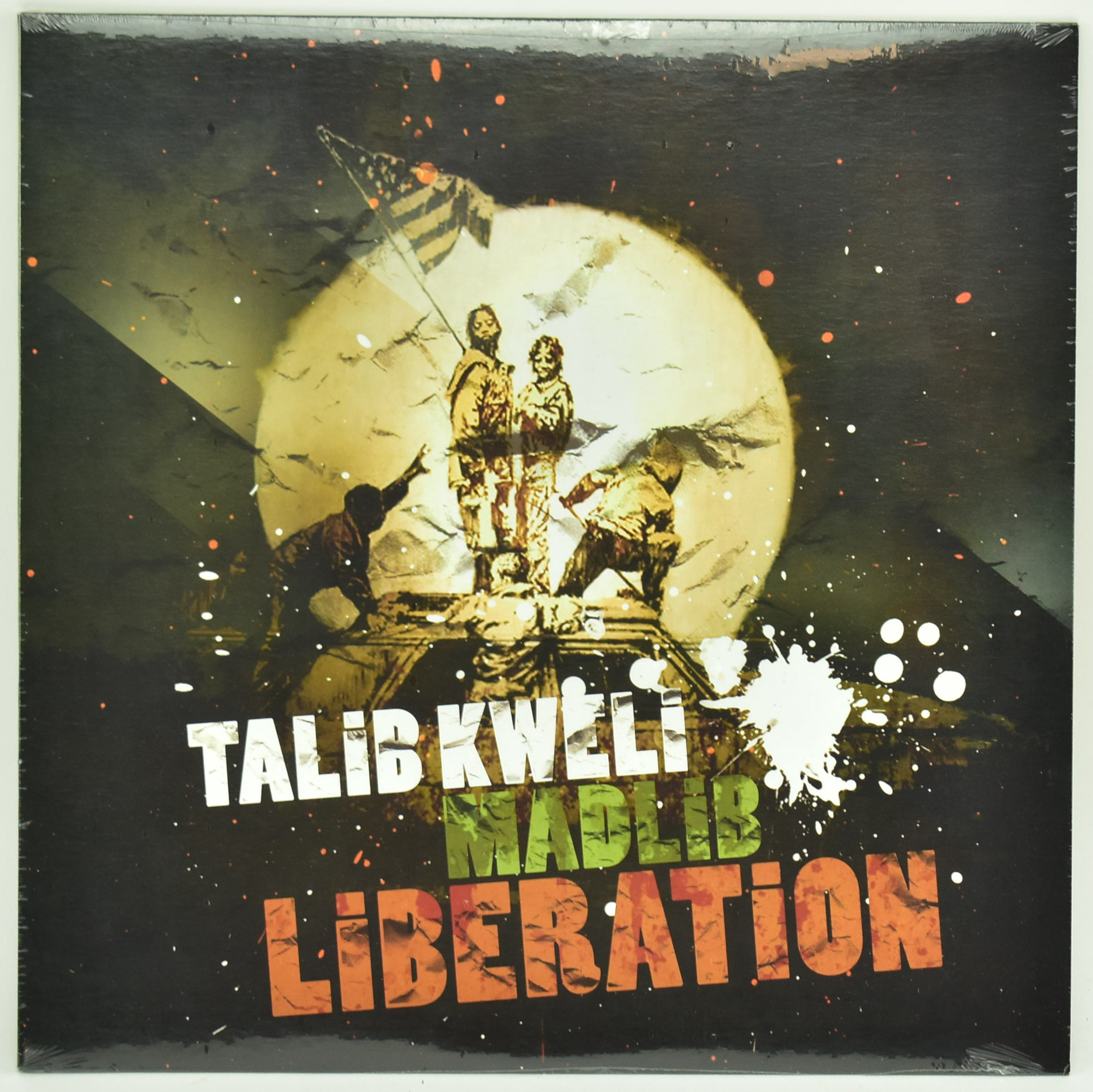 TALIB KWELI & MADLIB - LIBERATION VINYL LP - BANKSY COVER ART