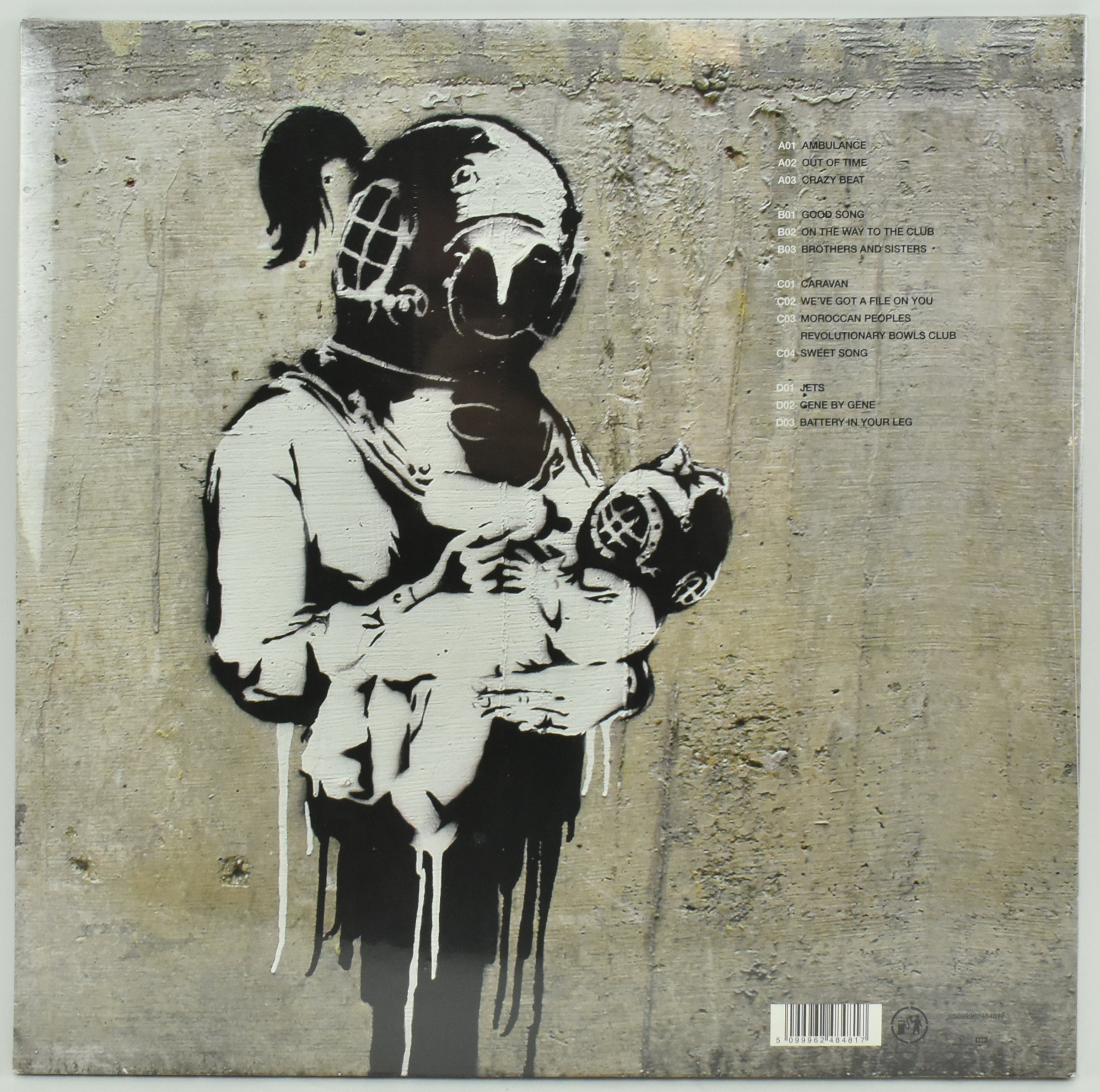 BLUR - THINK TANK, 2003 - RE-ISSUE - COVER ART WORK BY BANKSY - Image 3 of 3