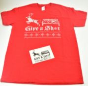 BANKSY - "GIVE A SH*T" LIMITED EDITION RAFFLE TICKET & T-SHIRT