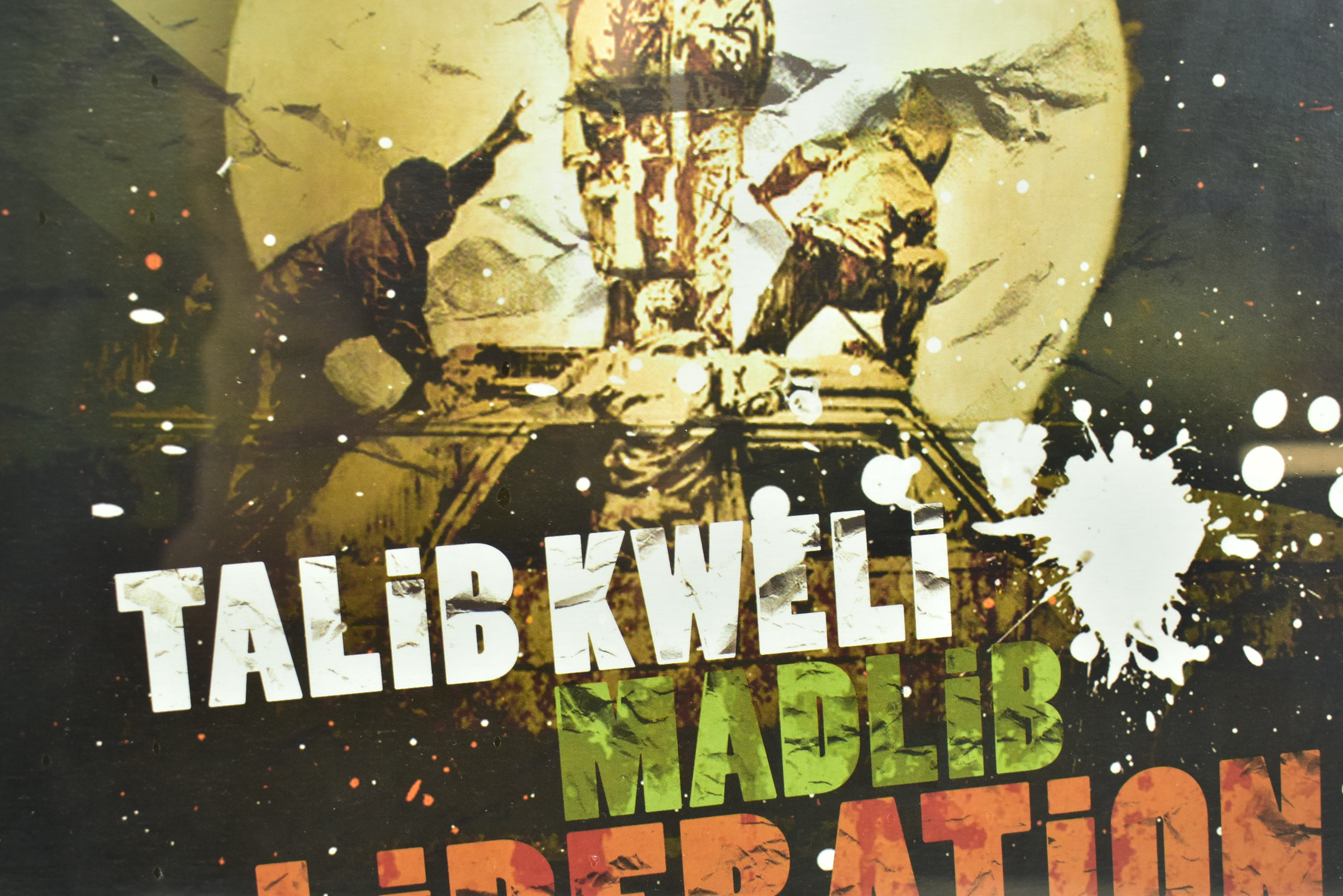 TALIB KWELI & MADLIB - LIBERATION VINYL LP - BANKSY COVER ART - Image 2 of 4