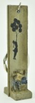 BANKSY - WALLED OFF HOTEL - KEY FOB SCULPTURE