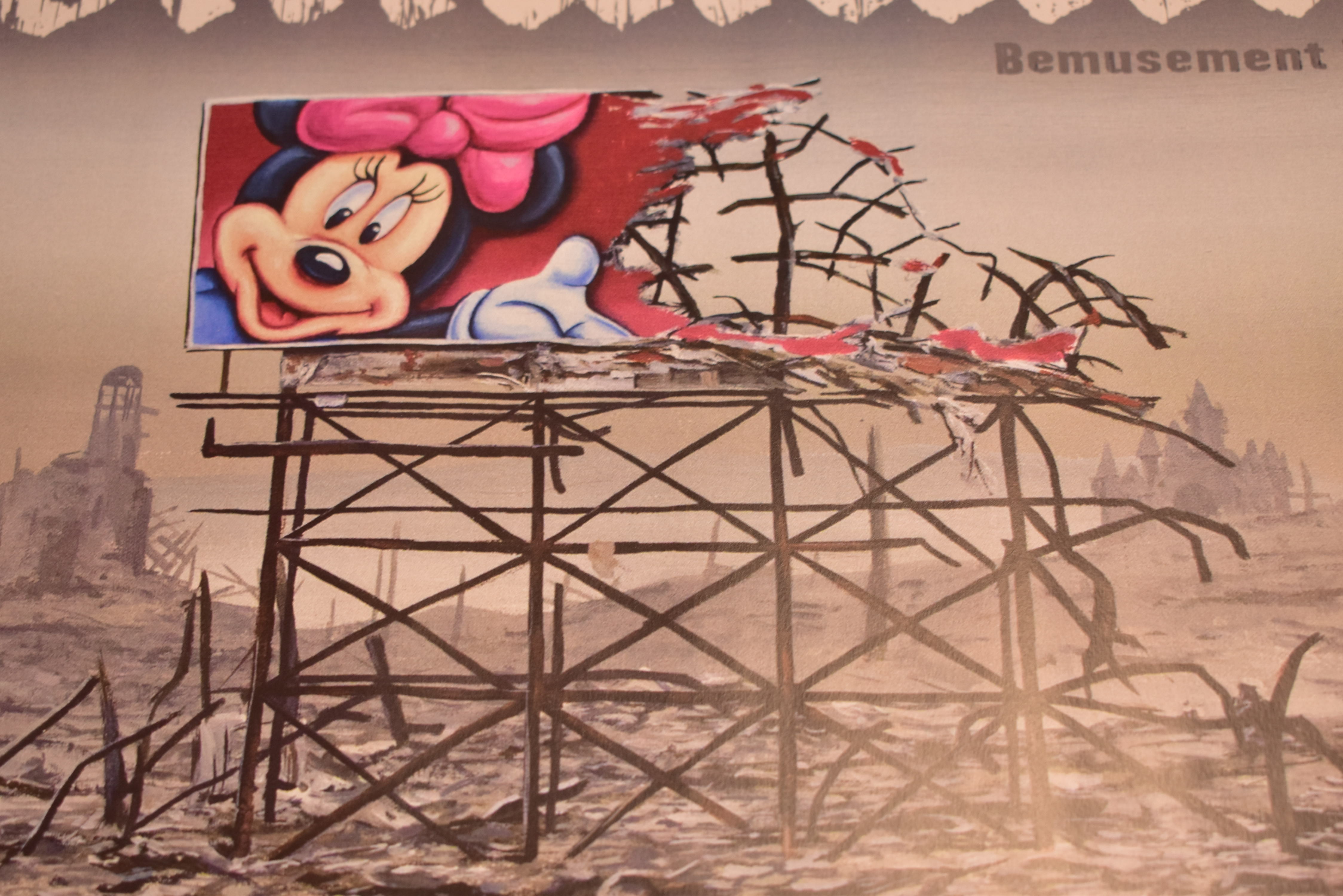 BANKSY DISMALAND 2015 EXHIBITION POSTER BY JEFF GILLETTE - Image 2 of 5