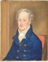 PORTRAIT PAINTING OF SIR ED STRACEY 1ST BARONET -RACKHEATH