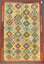 20TH CENTURY ANATOLIAN TURKISH KILIM FLOOR CARPET RUG