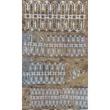 SELECTION OF 19TH CENTURY VICTORIAN CAST IRON FENCES