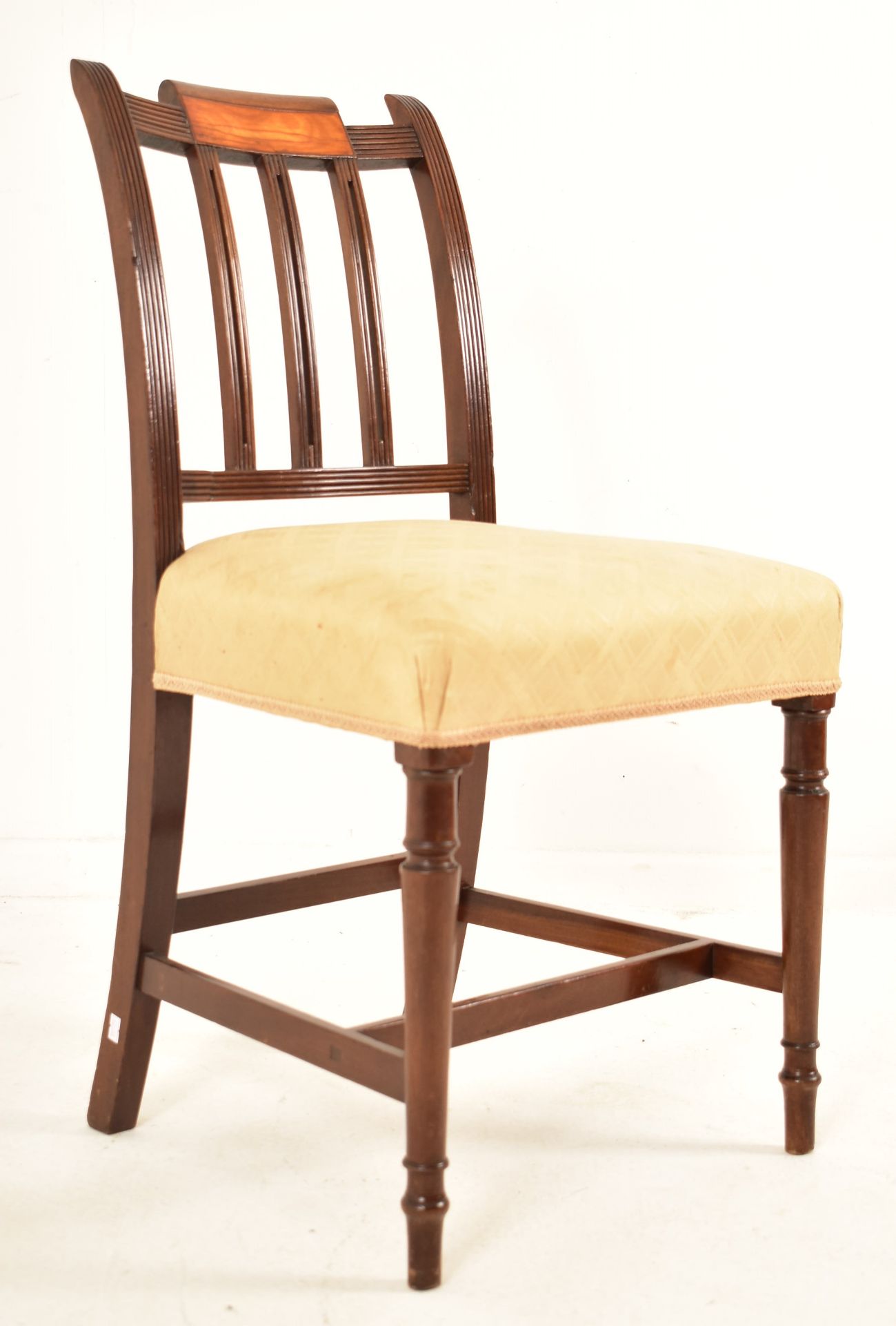 TWELVE GEORGE III 19TH CENTURY MAHOGANY DINING CHAIRS - Image 9 of 9