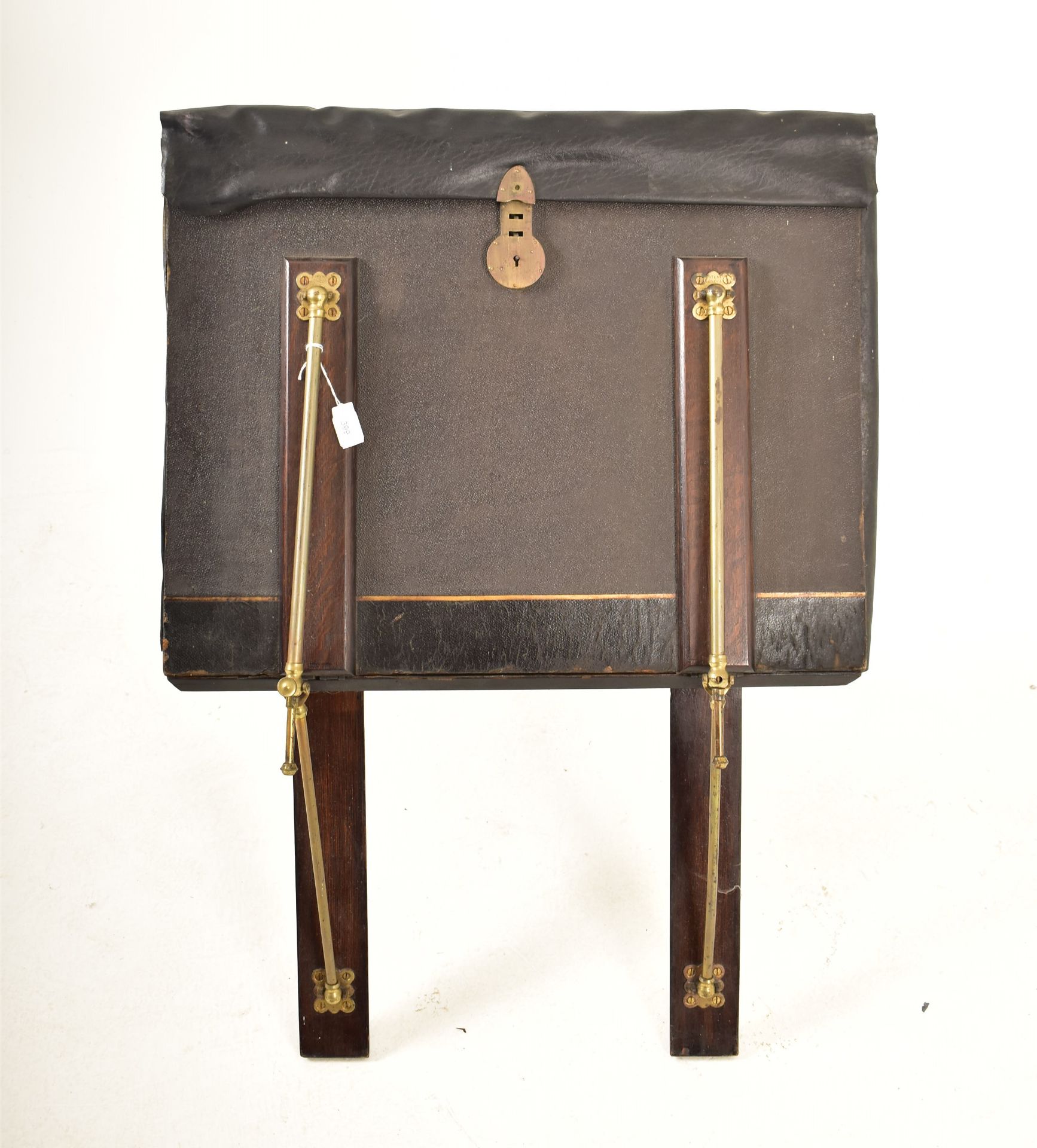 LATE 19TH CENTURY PORTFOLIO / EASEL ON INTEGRAL STAND - Image 2 of 6