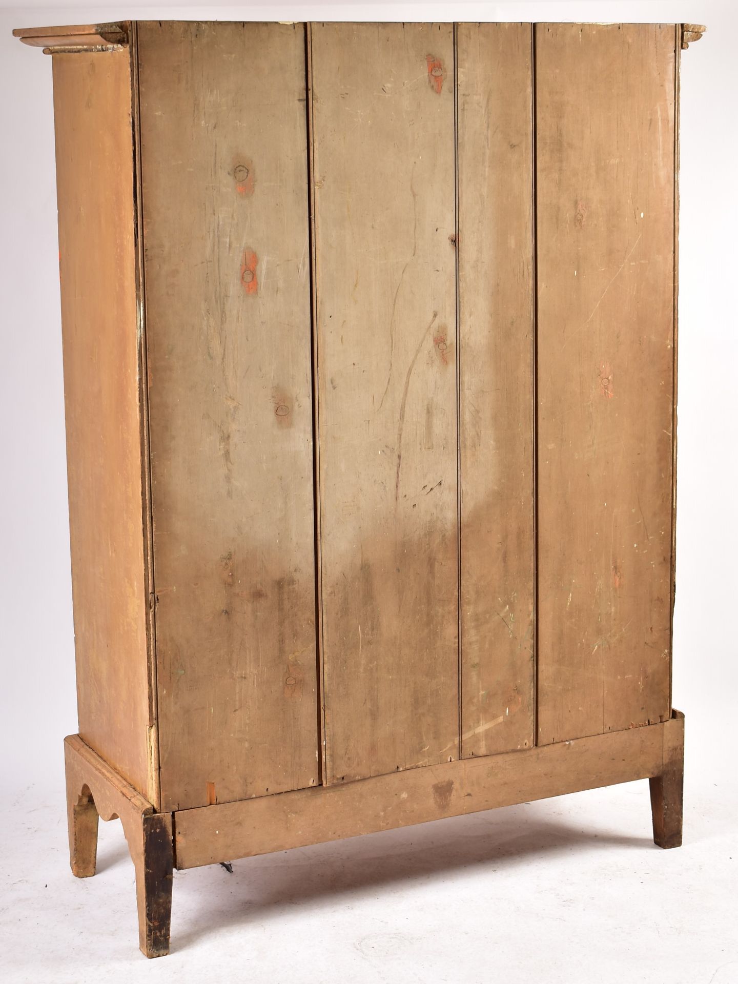 19TH CENTURY FRENCH ARMOIRE HOUSE KEEPERS CUPBOARD - Image 8 of 8