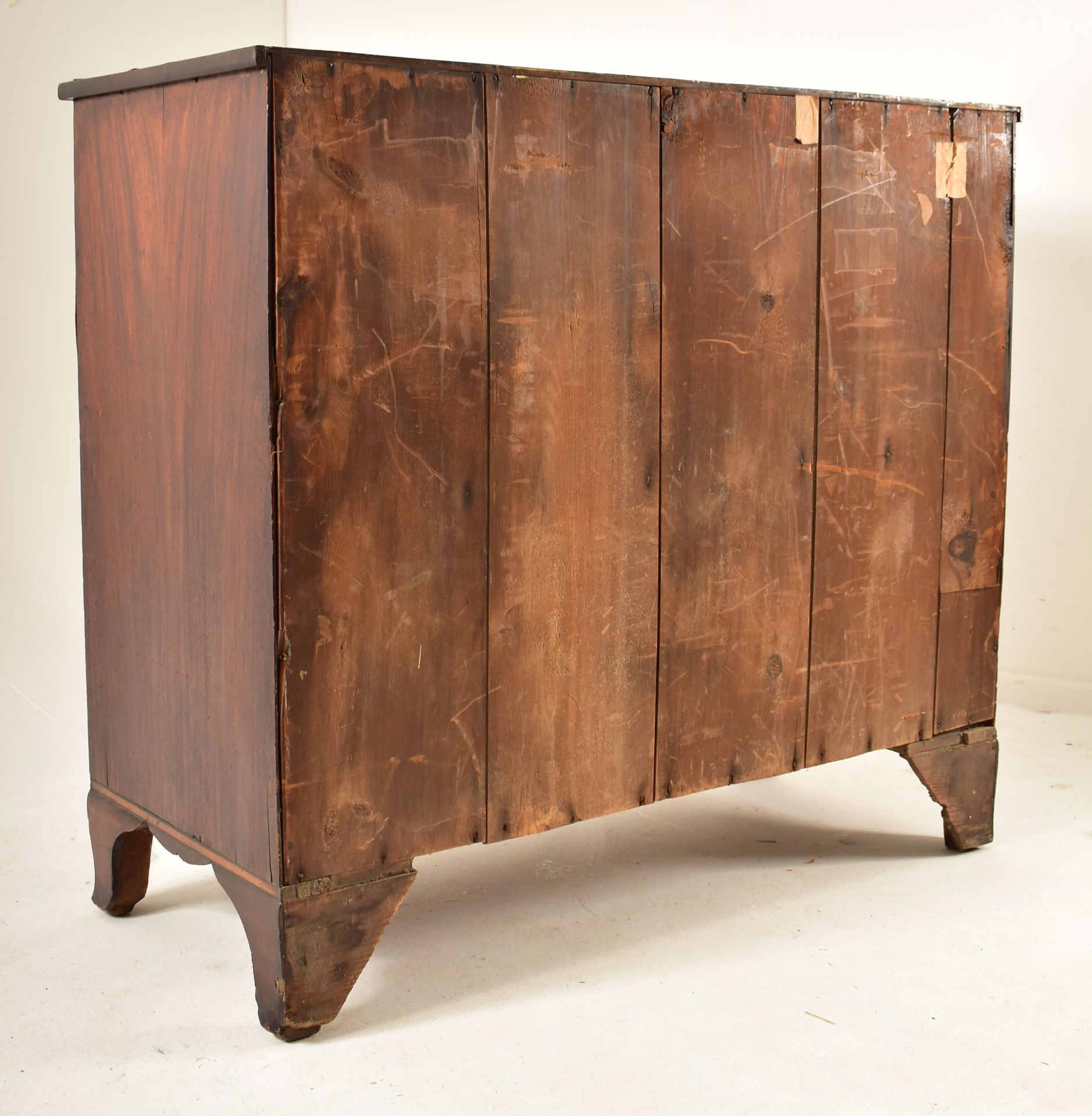 GEORGE III 19TH CENTURY MAHOGANY CHEST OF DRAWERS - Image 9 of 9