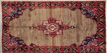 EARLY 20TH CENTURY NORTH EAST PERSIAN KURDIE CARPET RUG