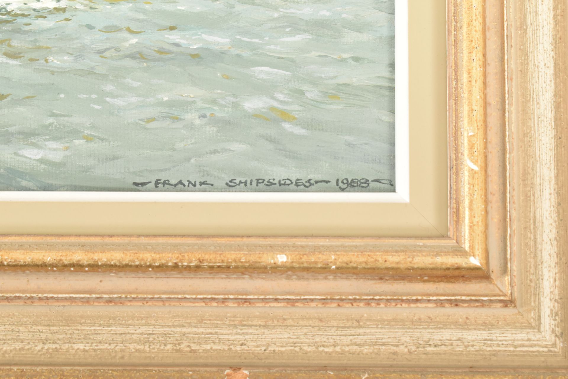 FRANK SHIPSIDES (1908-2005) - HOUGOMONT, OFF AVONMOUTH - 1988 - Image 3 of 4