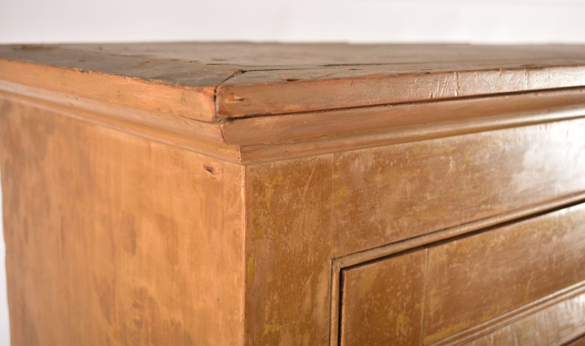 19TH CENTURY FRENCH ARMOIRE HOUSE KEEPERS CUPBOARD - Image 3 of 8