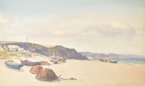 GYRTH RUSSELL (1892-1970) - BEESANDS, DEVON - WATERCOLOUR