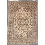 EARLY 20TH CENTURY CENTRAL PERSIAN KASHAN CARPET RUG