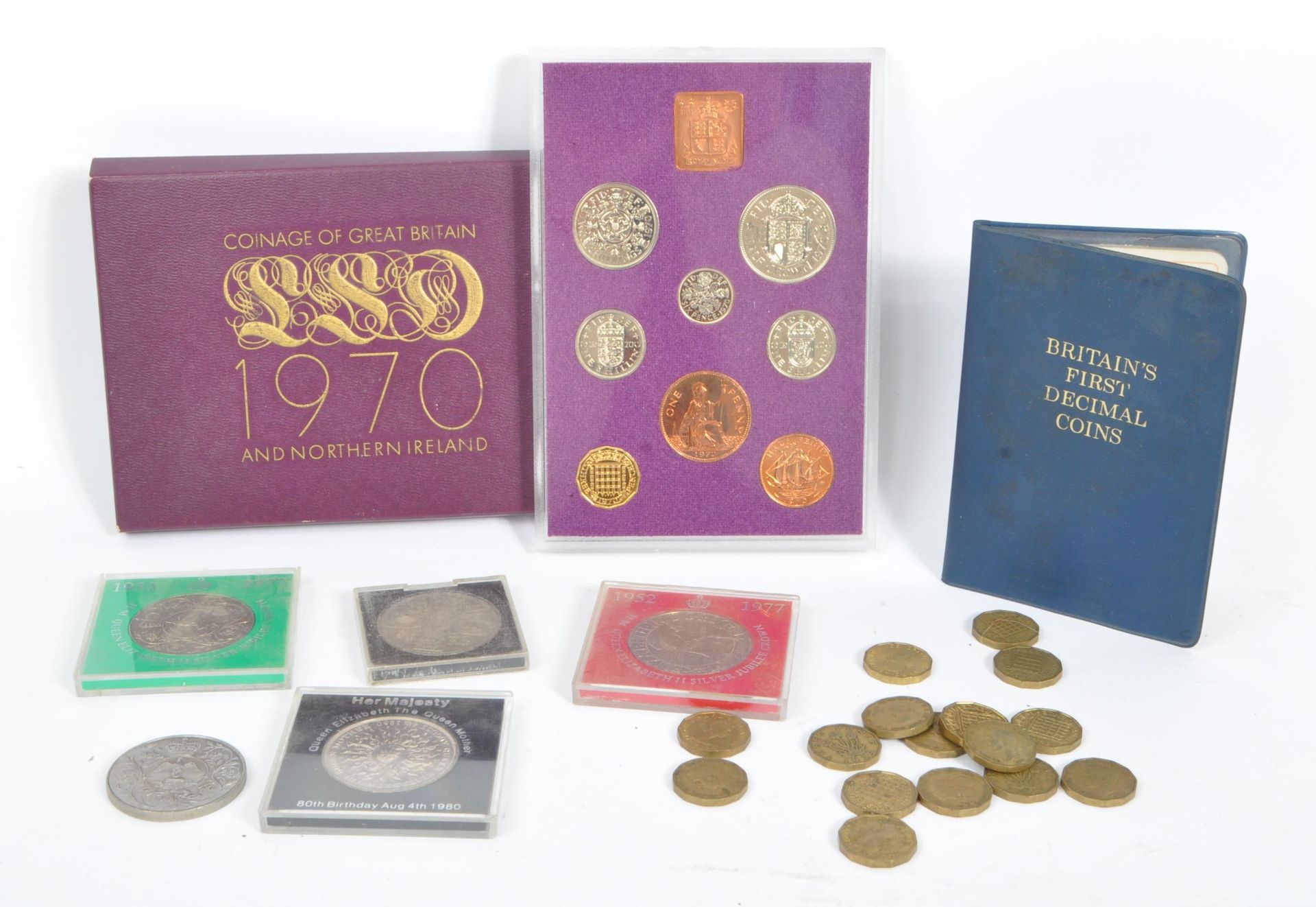 COLLECTION OF ROYAL FAMILY COMMEMORATIVE COIN PACKS