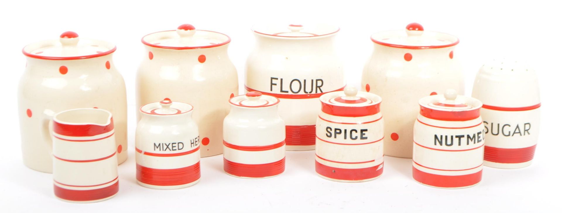 1960S COLLECTION OF RED WARE BY PRICE BROS & KLEEN KITCHEN WARE - Image 2 of 5