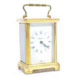 VINTAGE 20TH CENTURY BAYARD FRENCH BRASS CARRIAGE CLOCK