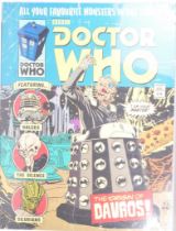 CONTEMPORARY RETRO STYLE BBC'S DR WHO CANVAS PRINT