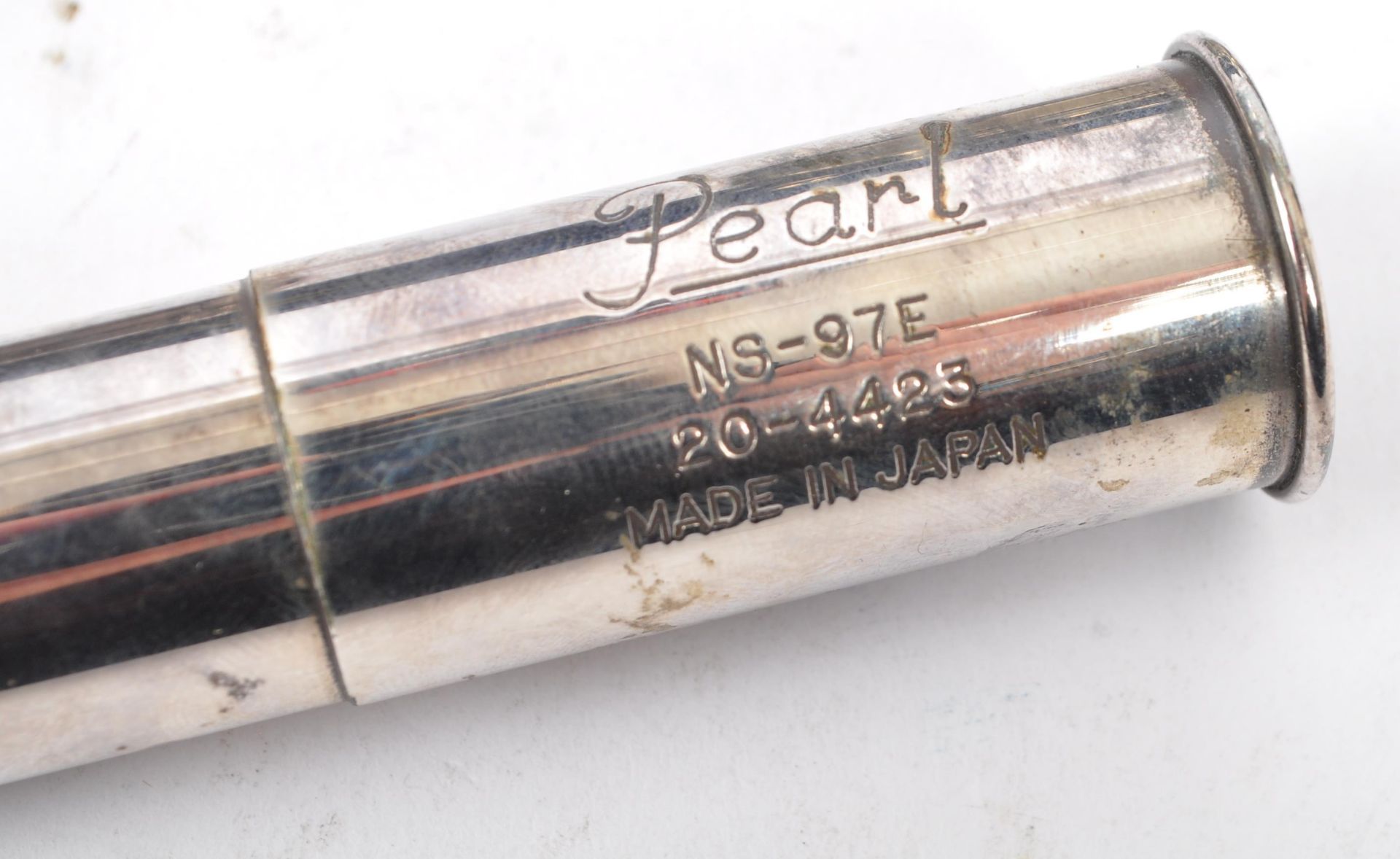 LATE 20TH CENTURY PEARL NS-97E 925 SILVER FLUTE - Bild 7 aus 9