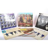 FIVE 20TH CENTURY THE BEATLES VINYL RECORDS LPS